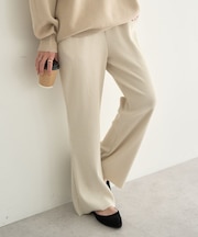 セルフカットテレコフレアパンツ