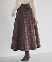 バックレースアップスカート