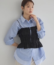 シャーリングビスチェ