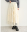 レースフリルティアードスカート