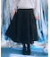 ウエストシャーリングティアードスカート