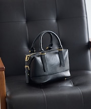 ヴィンテージライクボストンバッグ