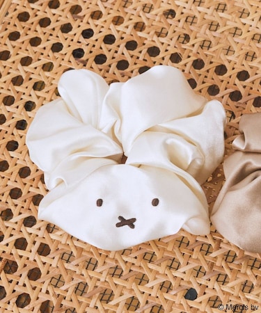 miffy/earth フェイス刺繍シュシュ