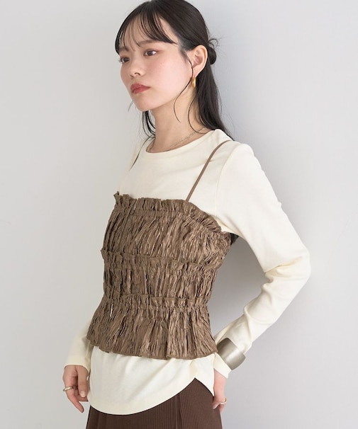 サイドギャザープルオーバー