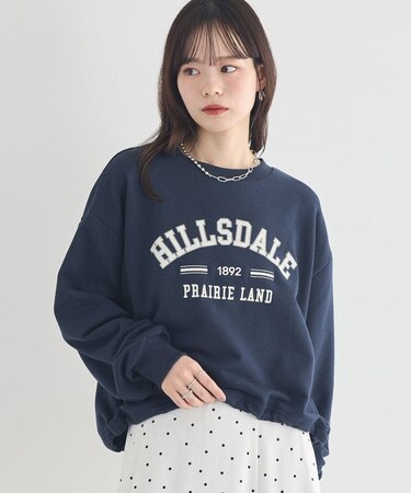 アソートロゴウラケドロストプルオーバー