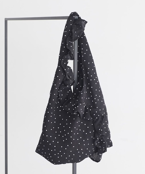 フリルトライアングルバッグ