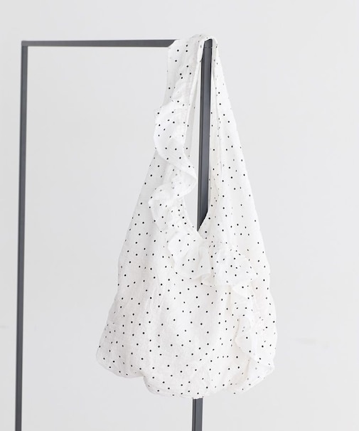 フリルトライアングルバッグ