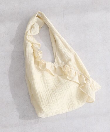 フリルトライアングルバッグ