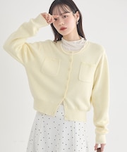 ダブルポケットカーディガン