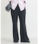 センターシームフレアパンツ