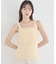 リブニットタンクトップ