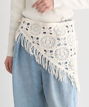 マルチクロシェスカーフ