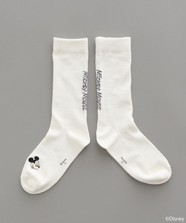 Disney/アソート刺繍入り靴下