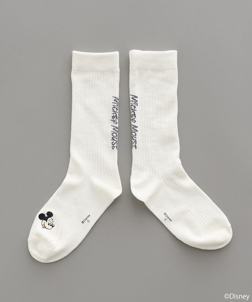 Disney/アソート刺繍入り靴下