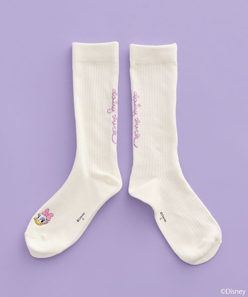 Disney/アソート刺繍入り靴下
