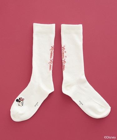 Disney/アソート刺繍入り靴下