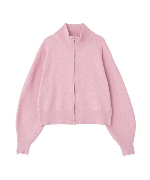 ダブルジップカーディガン