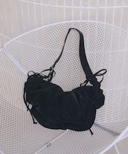 ドロストリボンショルダーバッグ