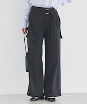 ラップスカート付きパンツ