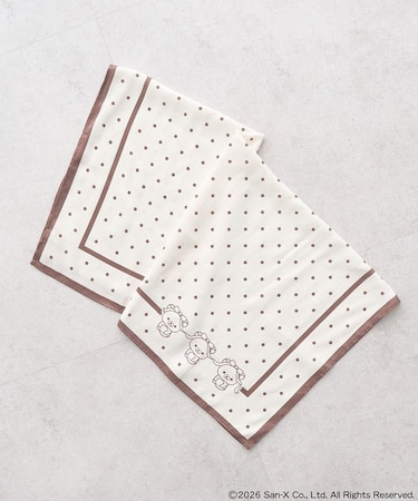 リラックマ×earth アソートドットスカーフ