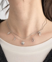 レター2連ネックレス