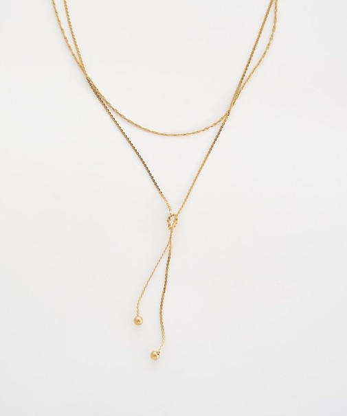 【ステンレス】Y字ネックレス