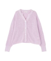 ぽんぽんスキッパーカーディガン