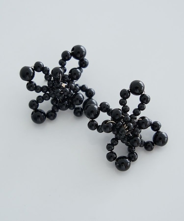 パールフラワーピアス