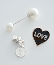 ハッピーモチーフブローチセット