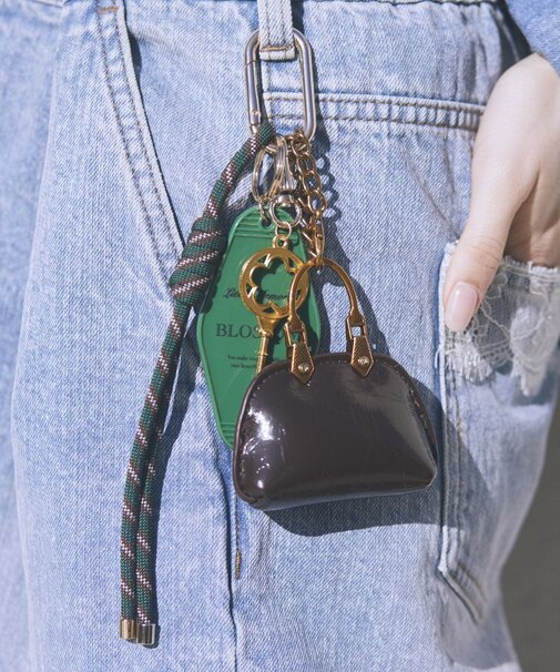 KEY＆バッグプレッピーチャーム