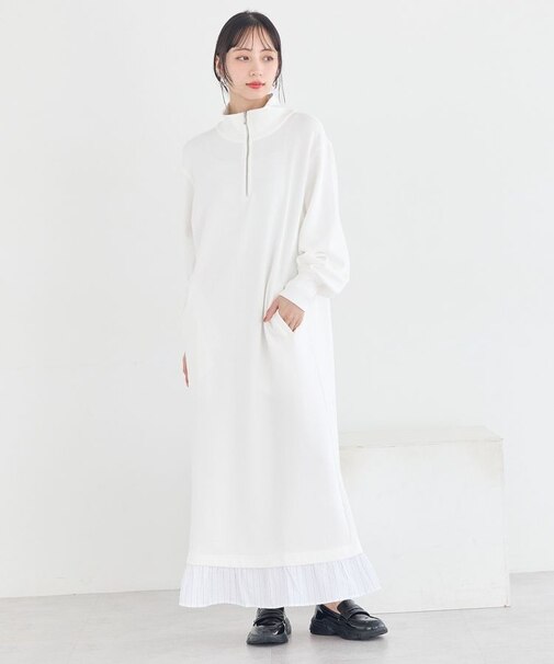 レイヤーヘムワンピース