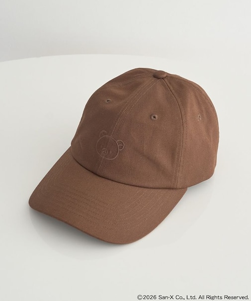 リラックマ×earth ワンポイント刺?キャップ