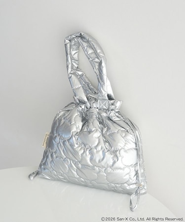 リラックマ×earth シルエットキルトトートバッグ