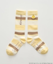 リラックマ×earth マルチボーダーソックス