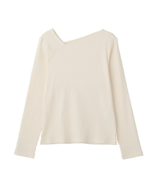 アシメネックリブプルオーバー