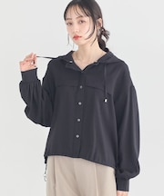 シアーシャツブルゾン