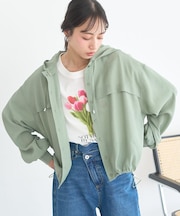 シアーシャツブルゾン