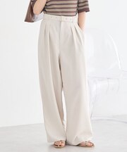 アソートツータックベルトパンツ