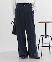 アソートツータックベルトパンツ