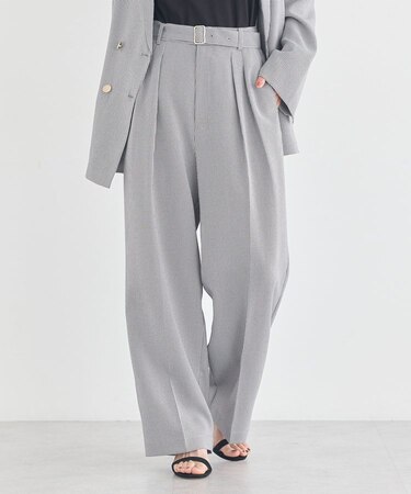 アソートツータックベルトパンツ