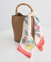 【接触冷感】UV対策フルーツ柄スカーフ