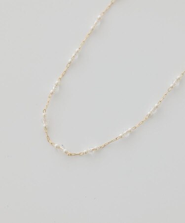 プチビーズMIXネックレス