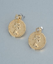 2WAYコインビジューピアス