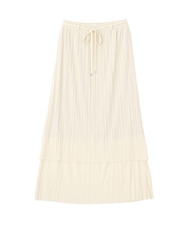 プリーツレイヤードライクスカート