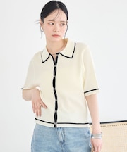 【WEB限定】リブニットカーディガン