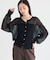 【WEB限定】接触冷感シアークルーニットカーディガン