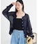 【WEB限定】接触冷感シアークルーニットカーディガン