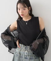 【WEB限定】リブタンクトップ