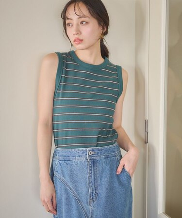 【WEB限定】リブタンクトップ