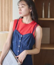 【WEB限定】リブタンクトップ